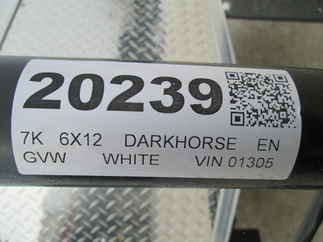 2026 Darkhorse 6x12  Enclosed Cargo DHW6X12TA35