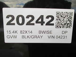 2026 BWISE 82x14  Dump DUT14-15