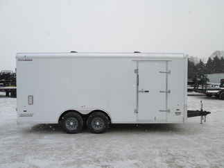 2026 Haul-About 8.5x18  Enclosed Car Hauler LPD8518TA3