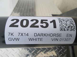 2026 Darkhorse 7x14  Enclosed Cargo DHW7X14TA35