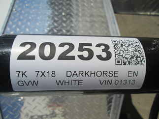 2026 Darkhorse 7x18  Enclosed Cargo DHW7X18TA35