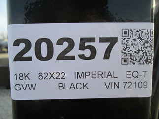 2026 Imperial 82x22  Equipment Tilt SW-18L-22