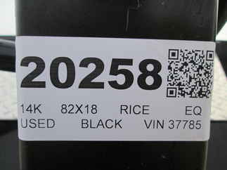 2021 Rice 82x18  Equipment FMEHR8218