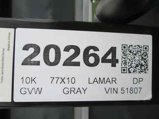2026 Lamar 77x10  Dump DM771025