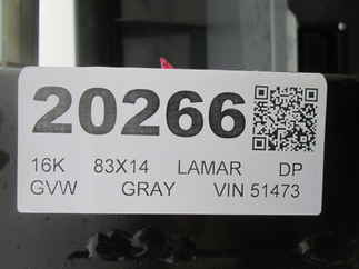2026 Lamar 83x14  Dump DT831428