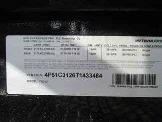 2026 PJ Trailer 102x24 F8 Equipment Deckover F8J2472BSSK