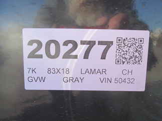 2026 Lamar 83x18  Car Hauler CE831823