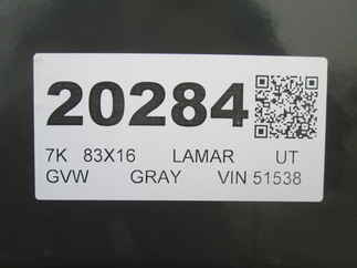 2026 Lamar 83x16  Utility UC831623