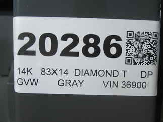 2026 Diamond T 83x14  Dump 8314DMP140