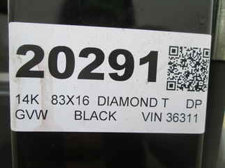 2025 Diamond T 83x16  Dump 8316TDMP140