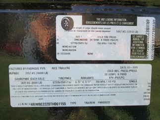 2026 Rice 82x22  Equipment FMHD8222