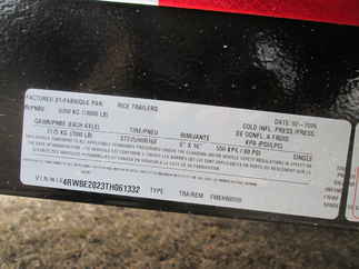 2026 Rice 82x20  Equipment FMEHR8220