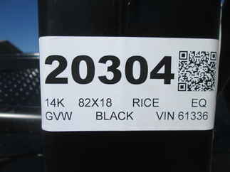 2026 Rice 82x18  Equipment FMEHR8218