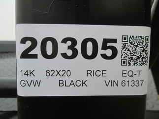 2026 Rice 82x20  Equipment Tilt PTH20