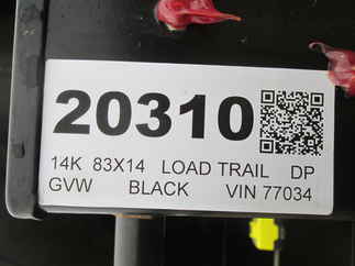 2026 Load Trail 83x14  Dump DL8314072