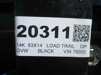 2026 Load Trail 83x14  Dump DL8314072