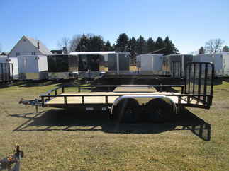 2026 PJ Trailer 83x16 UL Utility UL21632BSBK