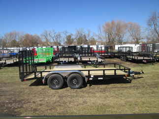 2026 PJ Trailer 83x16 UL Utility UL21632BSBK