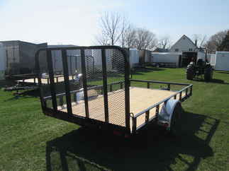 2026 PJ Trailer 83x12 U8 Single Axle Utility U821231DSGK