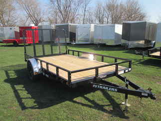 2026 PJ Trailer 83x12 U8 Single Axle Utility U821231DSGK