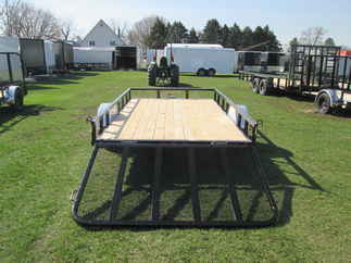 2026 PJ Trailer 83x12 U8 Single Axle Utility U821231DSGK