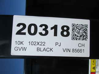 2026 PJ Trailer 102x22 B5 Car Hauler B5J2252BSNK-TB05-WN01