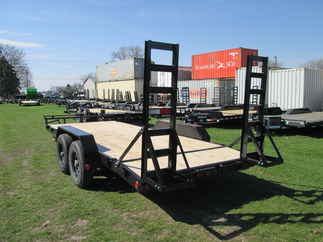 2026 PJ Trailer 83x18 CC Equipment CCJ1872BSBK