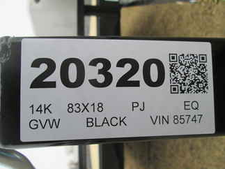 2026 PJ Trailer 83x18 CD Equipment CDC1872BSUK