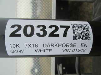 2026 Darkhorse 7x16  Enclosed Cargo DHF7X16TA52
