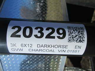 2026 Darkhorse 6x12  Enclosed Cargo DHW6X12SA30