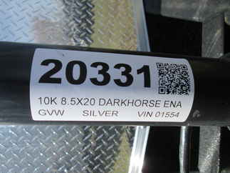 2026 Darkhorse 8.5x20  Enclosed Car Hauler DHW8.5X20TA52