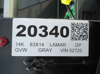 2026 Lamar 83x14  Dump DT831427