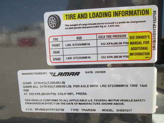 2026 Lamar 59x10  Equipment Tilt SH591017