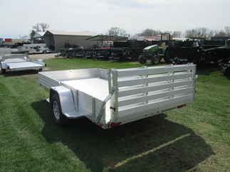 2027 Aluma 81x12  Aluminum Single Axle Utility 8112S-R-BT-SR