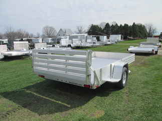 2027 Aluma 81x12  Aluminum Single Axle Utility 8112S-R-BT-SR