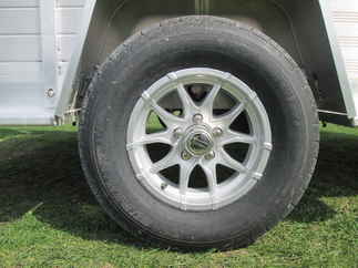 2027 Aluma 81x12  Aluminum Single Axle Utility 8112S-R-BT-SR