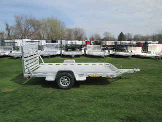 2027 Aluma 77x12  Aluminum Single Axle Utility 7712H-S-TG