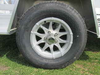 2027 Aluma 77x12  Aluminum Single Axle Utility 7712H-S-TG