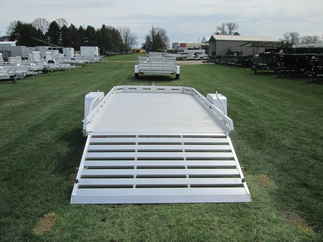 2027 Aluma 77x12  Aluminum Single Axle Utility 7712H-S-TG