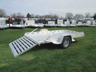 2027 Aluma 77x12  Aluminum Single Axle Utility 7712H-S-TG