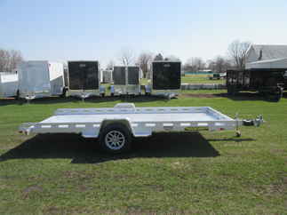 2027 Aluma 81x15  Aluminum Single Axle Utility 8015TILT-S-EL