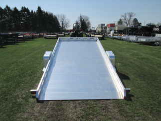 2027 Aluma 81x15  Aluminum Single Axle Utility 8015TILT-S-EL