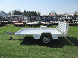 2027 Aluma 68x10  Aluminum Single Axle Utility 6810H-S-BT