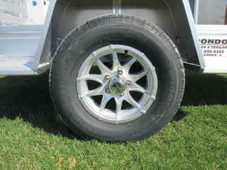 2027 Aluma 68x10  Aluminum Single Axle Utility 6810H-S-BT