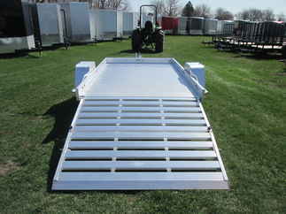 2027 Aluma 68x10  Aluminum Single Axle Utility 6810H-S-BT