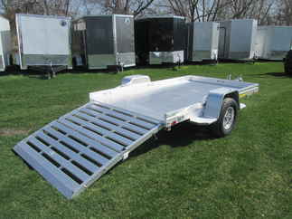 2027 Aluma 68x10  Aluminum Single Axle Utility 6810H-S-BT