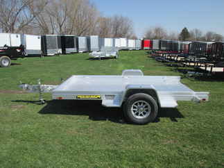 2027 Aluma 68x10  Aluminum Single Axle Utility 6810H-TILT-S