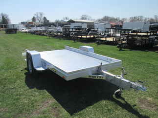 2027 Aluma 68x10  Aluminum Single Axle Utility 6810H-TILT-S