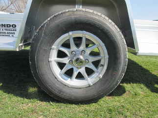 2027 Aluma 68x10  Aluminum Single Axle Utility 6810H-TILT-S