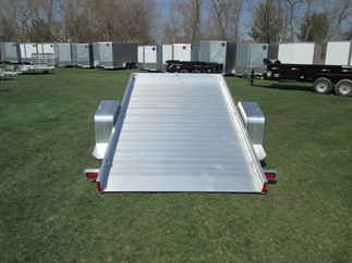 2027 Aluma 68x10  Aluminum Single Axle Utility 6810H-TILT-S
